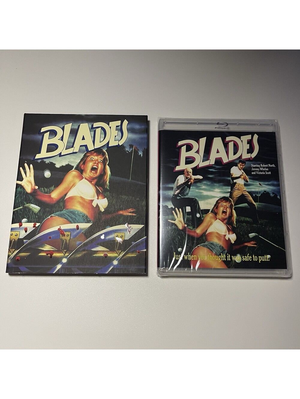 SEALED - Vinegar Syndrome - Blades - Blu-ray w/ Slipcover
